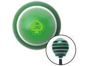 American Shifter Company ASCSNX1596720 Green Spade Skull Green Stripe Shift Knob fits datsun 510 Ride transmission American Shifter Company ASCSNX1596720 Green Spade Skull Green Stripe Shift Knob fits datsun 510 Ride transmission