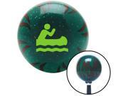 American Shifter Company ASCSNX1585471 Green Man in a Canoe Green Flame Metal Flake Shift Knob with M16 x 1.5 Insert American Shifter Company ASCSNX1585471 Green Man in a Canoe Green Flame Metal Flake Shift Knob with M16 x 1.5 Insert