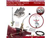 C4 Shifter Kit 10 E Brake Cable Clamp Clevis Trim Kit Dipstick For F7AE0 ranchero fairlane monarch mercury maverick f-series mustang cougar bronco lincolns fair C4 Shifter Kit 10 E Brake Cable Clamp Clevis Trim Kit Dipstick For F7AE0 ranchero fairlane monarch mercury maverick f-series mustang cougar bronco lincolns fair