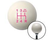 American Shifter Company PLL161581 Pink Shift Pattern OS15n Ivory Shift Knob with M16x1.5 Insert bbc go kart 4x4 GM American Shifter Company PLL161581 Pink Shift Pattern OS15n Ivory Shift Knob with M16x1.5 Insert bbc go kart 4x4 GM