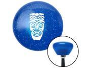 American Shifter Company ASCSNX169934 White Hawaiian Mask Blue Retro Metal Flake Shift Knob with M16 x 1.5 Insert American Shifter Company ASCSNX169934 White Hawaiian Mask Blue Retro Metal Flake Shift Knob with M16 x 1.5 Insert