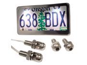 Keep It Clean Wiring Accessories PS256864 Ford Mustang 2 LED Lighted Chrome License Plate Bolts jdm machined fastener oem Keep It Clean Wiring Accessories PS256864 Ford Mustang 2 LED Lighted Chrome License Plate Bolts jdm machined fastener oem