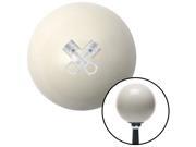 American Shifter Company ASCSNX1590315 Pistons Metal Crossed Ivory Shift Knob fits Rodstyle packard xb transmission American Shifter Company ASCSNX1590315 Pistons Metal Crossed Ivory Shift Knob fits Rodstyle packard xb transmission