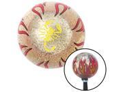 American Shifter Company ASCSNX1555136 Yellow Scorpion Clear Flame Metal Flake Shift Knob with M16 x 1.5 Insert parts American Shifter Company ASCSNX1555136 Yellow Scorpion Clear Flame Metal Flake Shift Knob with M16 x 1.5 Insert parts