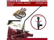 American Shifter Company ASCS1B6G41C1H TH400 Shifter Kit 23 E Brake Trim Kit Dipstick For DCEED American Shifter Company ASCS1B6G41C1H TH400 Shifter Kit 23 E Brake Trim Kit Dipstick For DCEED