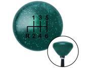 American Shifter Company ASCSNX1531985 Black Shift Pattern 22n Green Retro Metal Flake Shift Knob fits 6 Speed Shifter American Shifter Company ASCSNX1531985 Black Shift Pattern 22n Green Retro Metal Flake Shift Knob fits 6 Speed Shifter