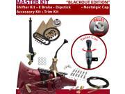 American Shifter Company TH350 Shifter Kit 8 E Brake Cable Clamp Clevis Trim Kit Dipstick For EE04E van corvette caprice gm truck monte carlo nova camaro chevel American Shifter Company TH350 Shifter Kit 8 E Brake Cable Clamp Clevis Trim Kit Dipstick For EE04E van corvette caprice gm truck monte carlo nova camaro chevel