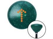 American Shifter Company ASCSNX1526091 Orange Dotted Directional Arrow Up Grn Retro Metal Flake Shift Knob M16 x 1.5 American Shifter Company ASCSNX1526091 Orange Dotted Directional Arrow Up Grn Retro Metal Flake Shift Knob M16 x 1.5