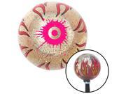 American Shifter Company ASCSNX1553315 Pink Target w/ Splatter Clear Flame Metal Flake Shift Knob with M16 x 1.5 Insert American Shifter Company ASCSNX1553315 Pink Target w/ Splatter Clear Flame Metal Flake Shift Knob with M16 x 1.5 Insert