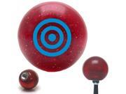 American Shifter Company ASCSNX32297 Blue Bulls Eye Red Metal Flake Shift Knob with 16mm x 1.5 Insert American Shifter Company ASCSNX32297 Blue Bulls Eye Red Metal Flake Shift Knob with 16mm x 1.5 Insert