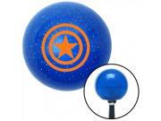 American Shifter Company 20301 Orange Star w/ 2 Circles Blue Metal Flake Shift Knob RS Firebird iroc GM bowtie American Shifter Company 20301 Orange Star w/ 2 Circles Blue Metal Flake Shift Knob RS Firebird iroc GM bowtie