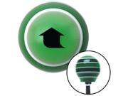 American Shifter Company ASCSNX101220 Black Fat Solid Arrow Up Green Stripe Shift Knob with M16 x 1.5 Insert 18 degree American Shifter Company ASCSNX101220 Black Fat Solid Arrow Up Green Stripe Shift Knob with M16 x 1.5 Insert 18 degree