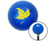 American Shifter Company ASCSNX19440 Yellow Falling Leaf Blue Metal Flake Shift Knob w/ 16mm x 1.5 Insert Gear shift American Shifter Company ASCSNX19440 Yellow Falling Leaf Blue Metal Flake Shift Knob w/ 16mm x 1.5 Insert Gear shift
