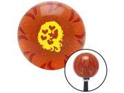American Shifter Company ASCSNX1576068 Yellow Heart Girl Orange Flame Metal Flake Shift Knob with M16 x 1.5 Insert 911 American Shifter Company ASCSNX1576068 Yellow Heart Girl Orange Flame Metal Flake Shift Knob with M16 x 1.5 Insert 911