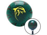 American Shifter Company ASCSNX1588030 Yellow Dolphin Green Flame Metal Flake Shift Knob with M16 x 1.5 Insert formula American Shifter Company ASCSNX1588030 Yellow Dolphin Green Flame Metal Flake Shift Knob with M16 x 1.5 Insert formula