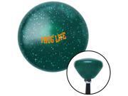 American Shifter Company ASCSNX1613662 Orange Thug Life Green Retro Metal Flake Shift Knob fits gear gearhead american American Shifter Company ASCSNX1613662 Orange Thug Life Green Retro Metal Flake Shift Knob fits gear gearhead american