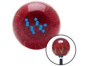 American Shifter Company ASCSNX1559984 Blue Molecule Structure Red Flame Metal Flake Shift Knob with M16 x 1.5 Insert American Shifter Company ASCSNX1559984 Blue Molecule Structure Red Flame Metal Flake Shift Knob with M16 x 1.5 Insert