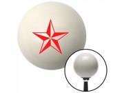 American Shifter Company 94093 Red 5 Point 3-D Star Ivory Shift Knob SS Lujo Camaro iroc SBC 700r4 RS gm350 Z28 American Shifter Company 94093 Red 5 Point 3-D Star Ivory Shift Knob SS Lujo Camaro iroc SBC 700r4 RS gm350 Z28