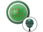 American Shifter Company ASCSNX107570 Red Yee Haaa Green Stripe Shift Knob with M16 x 1.5 Insert custom big block American Shifter Company ASCSNX107570 Red Yee Haaa Green Stripe Shift Knob with M16 x 1.5 Insert custom big block