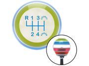 American Shifter Company ASCSNX116674 Blue Shift Pattern CP20n Stripe Shift Knob fits 6 Speed Shifter County Prison s American Shifter Company ASCSNX116674 Blue Shift Pattern CP20n Stripe Shift Knob fits 6 Speed Shifter County Prison s
