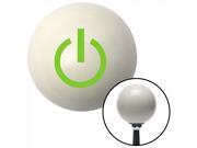 American Shifter Company 94479 Green Power Ivory Shift Knob Fiero gm350 SS RS bowtie Trans Am 700r4 Firebird GM American Shifter Company 94479 Green Power Ivory Shift Knob Fiero gm350 SS RS bowtie Trans Am 700r4 Firebird GM
