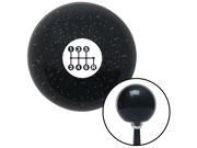 American Shifter Company ASCSNX1600230 White 6 Speed Shift Pattern - Dots 41 Black Metal Flake Shift Knob fits manual American Shifter Company ASCSNX1600230 White 6 Speed Shift Pattern - Dots 41 Black Metal Flake Shift Knob fits manual