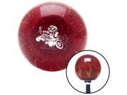 American Shifter Company ASCSNX1563806 White Hot Rodder Red Flame Metal Flake Shift Knob with M16 x 1.5 Insert American Shifter Company ASCSNX1563806 White Hot Rodder Red Flame Metal Flake Shift Knob with M16 x 1.5 Insert