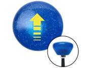 American Shifter Company ASCSNX165170 Yellow Broken Directional Arrow Up Blue Retro Metal Flake Shift Knob M16 x 1.5 American Shifter Company ASCSNX165170 Yellow Broken Directional Arrow Up Blue Retro Metal Flake Shift Knob M16 x 1.5