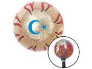 American Shifter Company ASCSNX1551646 Blue Symbol of Islam Clear Flame Metal Flake Shift Knob with M16 x 1.5 Insert American Shifter Company ASCSNX1551646 Blue Symbol of Islam Clear Flame Metal Flake Shift Knob with M16 x 1.5 Insert
