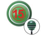 American Shifter Company ASCSNX101545 Red Ball #15 Green Stripe Shift Knob with M16 x 1.5 Insert socal 426 brass American Shifter Company ASCSNX101545 Red Ball #15 Green Stripe Shift Knob with M16 x 1.5 Insert socal 426 brass