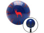 American Shifter Company ASCSNX1618635 Red Deer Silhouette Blue Flame Metal Flake Shift Knob fits furry wildlife vet American Shifter Company ASCSNX1618635 Red Deer Silhouette Blue Flame Metal Flake Shift Knob fits furry wildlife vet