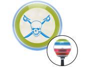 American Shifter Company ASCSNX117267 Blue Skulls & Gothic Skull & Crossed Swords Stripe Shift Knob M16 x 1.5 Insert American Shifter Company ASCSNX117267 Blue Skulls & Gothic Skull & Crossed Swords Stripe Shift Knob M16 x 1.5 Insert