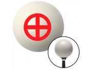 American Shifter Company 93349 Red Sun Cross Ivory Shift Knob Z28 RS Firebird Trans Am bowtie 700r4 iroc SBC GM American Shifter Company 93349 Red Sun Cross Ivory Shift Knob Z28 RS Firebird Trans Am bowtie 700r4 iroc SBC GM