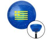 American Shifter Company ASCSNX171663 Yellow Greece Blue Retro Metal Flake Shift Knob with M16 x 1.5 Insert 428 American Shifter Company ASCSNX171663 Yellow Greece Blue Retro Metal Flake Shift Knob with M16 x 1.5 Insert 428
