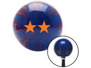 American Shifter Company ASCSNX1571025 Orange Officer 08 - Rear Adm, Upper Half Blue Flame Mtl Flake Shift Knob M16x1.5 American Shifter Company ASCSNX1571025 Orange Officer 08 - Rear Adm, Upper Half Blue Flame Mtl Flake Shift Knob M16x1.5