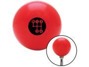American Shifter Company ASCSNX1592920 Black 4 Speed Shift Pattern - Dots 3 Red Shift Knob fits ford transmission jeep American Shifter Company ASCSNX1592920 Black 4 Speed Shift Pattern - Dots 3 Red Shift Knob fits ford transmission jeep