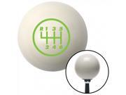 American Shifter Company 89924 Green 6 Speed Shift Pattern - 6RUL Ivory Shift Knob iroc SS Camaro gm350 Fiero American Shifter Company 89924 Green 6 Speed Shift Pattern - 6RUL Ivory Shift Knob iroc SS Camaro gm350 Fiero