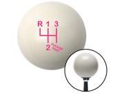 American Shifter Company BYT161545 Pink Shift Pattern FF3n Ivory Shift Knob with M16x1.5 Insert sbc Ford 4x4 bbc GM American Shifter Company BYT161545 Pink Shift Pattern FF3n Ivory Shift Knob with M16x1.5 Insert sbc Ford 4x4 bbc GM