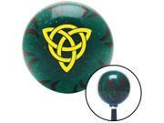 American Shifter Company ASCSNX1585570 Yellow Celtic Design #2 Green Flame Metal Flake Shift Knob with M16 x 1.5 Insert American Shifter Company ASCSNX1585570 Yellow Celtic Design #2 Green Flame Metal Flake Shift Knob with M16 x 1.5 Insert