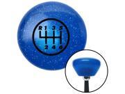 American Shifter Company ASCSNX164609 Black 6 Speed Shift Pattern - 6DR-RUL Blue Retro Metal Flake Shift Knob M16x1.5 American Shifter Company ASCSNX164609 Black 6 Speed Shift Pattern - 6DR-RUL Blue Retro Metal Flake Shift Knob M16x1.5