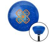 American Shifter Company ASCSNX171460 Orange JDM Band-Aid Blue Retro Metal Flake Shift Knob with M16 x 1.5 Insert race American Shifter Company ASCSNX171460 Orange JDM Band-Aid Blue Retro Metal Flake Shift Knob with M16 x 1.5 Insert race