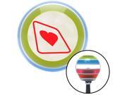 American Shifter Company ASCSNX111321 Red Heart on a Card Stripe Shift Knob with M16 x 1.5 Insert brass g force scta American Shifter Company ASCSNX111321 Red Heart on a Card Stripe Shift Knob with M16 x 1.5 Insert brass g force scta