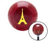 American Shifter Company ASCSNX1557338 Yellow The Eiffel Tower Red Flame Metal Flake Shift Knob with M16 x 1.5 Insert American Shifter Company ASCSNX1557338 Yellow The Eiffel Tower Red Flame Metal Flake Shift Knob with M16 x 1.5 Insert