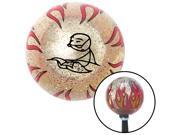 American Shifter Company ASCSNX1550636 Black Newspaper Guy Clear Flame Metal Flake Shift Knob with M16 x 1.5 Insert American Shifter Company ASCSNX1550636 Black Newspaper Guy Clear Flame Metal Flake Shift Knob with M16 x 1.5 Insert