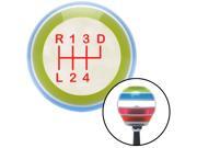 American Shifter Company ASCSNX116498 Red Shift Pattern 51n Stripe Shift Knob fits muscle car popular classic gear American Shifter Company ASCSNX116498 Red Shift Pattern 51n Stripe Shift Knob fits muscle car popular classic gear