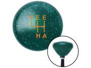 American Shifter Company ASCSNX1622766 Orange YeeHa 4 Speed Green Retro Metal Flake Shift Knob fits custom premium best American Shifter Company ASCSNX1622766 Orange YeeHa 4 Speed Green Retro Metal Flake Shift Knob fits custom premium best