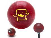 American Shifter Company ASCSNX33256 Yellow Domo Dancing Red Metal Flake Shift Knob with 16mm x 1.5 Insert American Shifter Company ASCSNX33256 Yellow Domo Dancing Red Metal Flake Shift Knob with 16mm x 1.5 Insert
