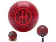 American Shifter Company ASCSNX31013 Red 4 Speed Shift Pattern - 4RDL Red Metal Flake Shift Knob with 16mm x 1.5 Inse American Shifter Company ASCSNX31013 Red 4 Speed Shift Pattern - 4RDL Red Metal Flake Shift Knob with 16mm x 1.5 Inse