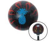 American Shifter Company ASCSNX1545841 Blue Hawaiian Pineapple Black Flame Metal Flake Shift Knob with M16 x 1.5 Insert American Shifter Company ASCSNX1545841 Blue Hawaiian Pineapple Black Flame Metal Flake Shift Knob with M16 x 1.5 Insert