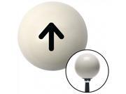 American Shifter Company 90315 Black Solid Directional Arrow Up Ivory Shift Knob Fiero bowtie GM Trans Am Lujo American Shifter Company 90315 Black Solid Directional Arrow Up Ivory Shift Knob Fiero bowtie GM Trans Am Lujo